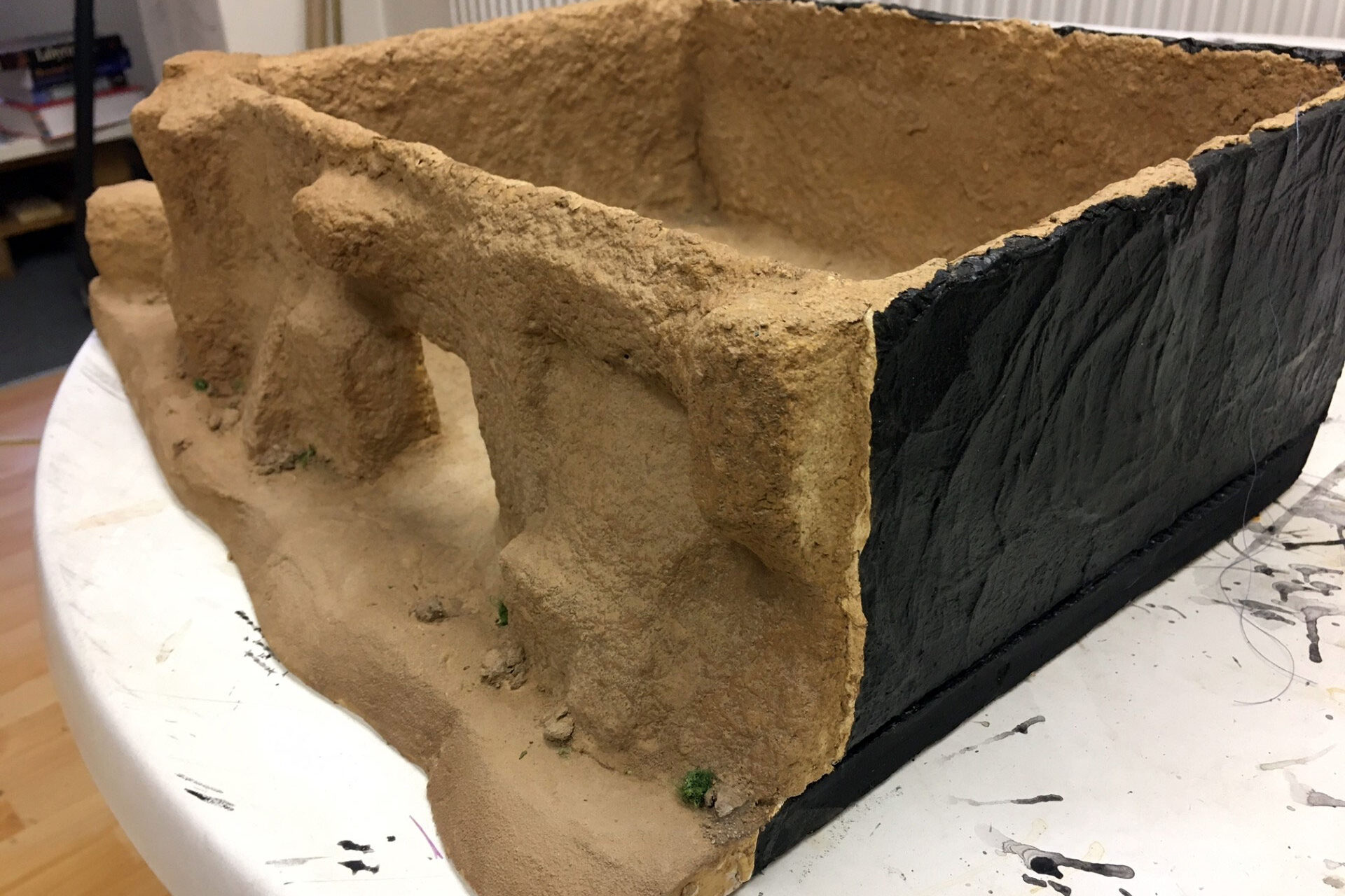 Miniaturwelt im Schuhkarton