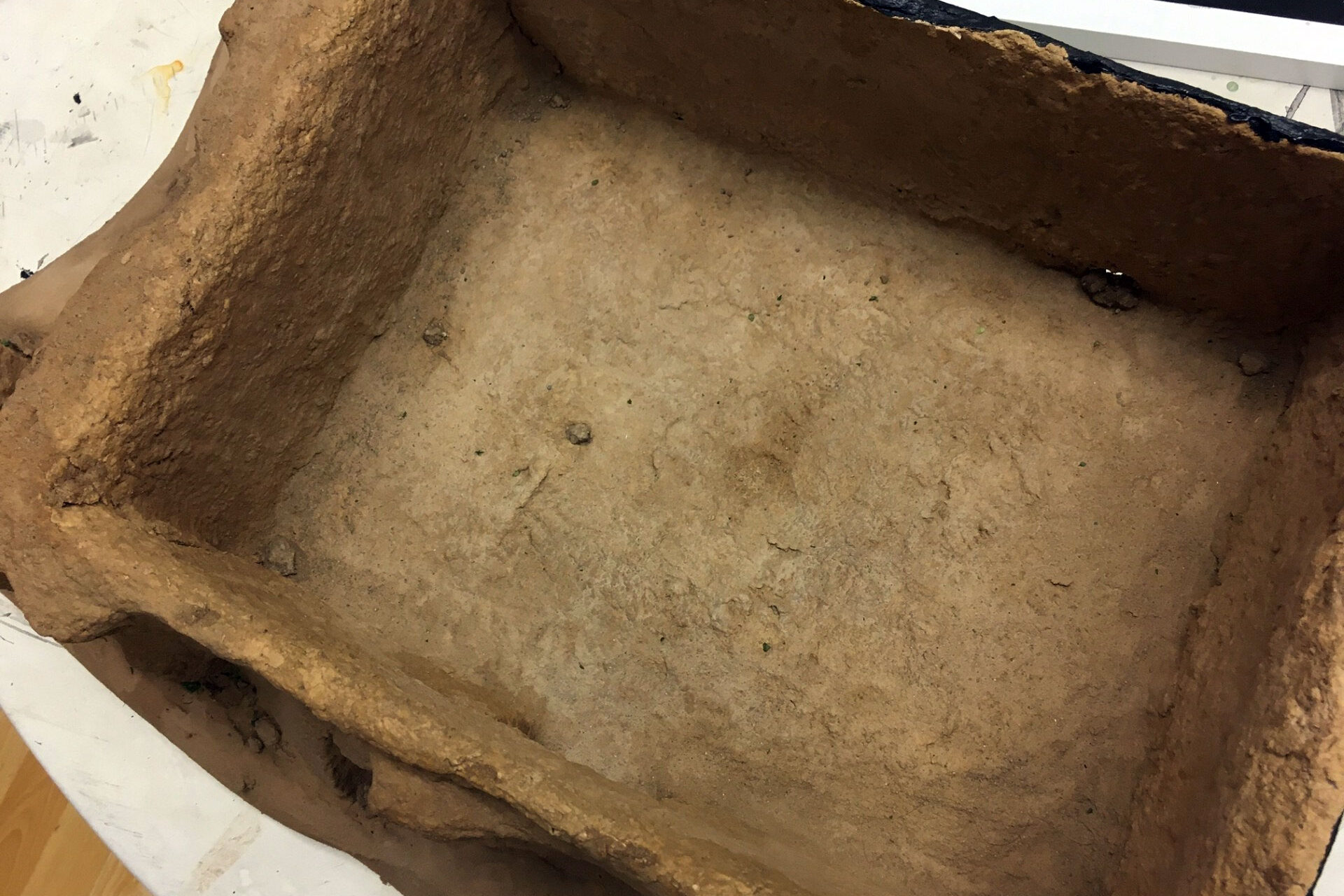 Miniaturwelt im Schuhkarton